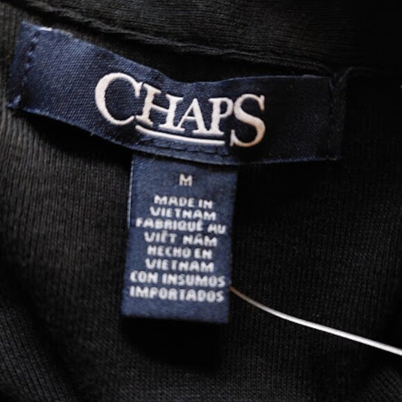 CHAPS Black Sleeveless Top Size Medium NEW NWT - Picture 3 of 3
